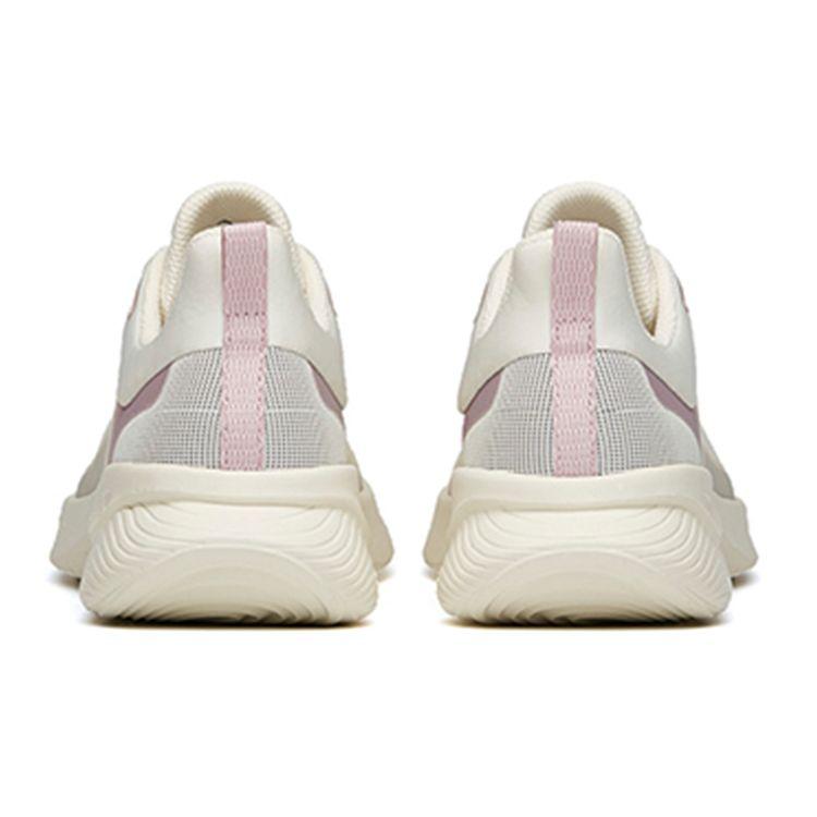 Anta Comfortable Non-Slip Wear-Resistant Breathable Lightweight Low-Top Running Shoes Women Sneaker Gray Purple 922145564-2