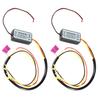 TAMOSH 2X Car LED Daytime Running Light Controller Relay Harness Dimmer Switch On/Off 12-18V Fog Light Controller DRL Controller, 750112243