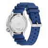 Citizen Promaster Diver Серия 200 метров Водонепроницаемые Солар Кварцевые с ПУ ремешком Мужские Часы Синий циферблат BN0168-06L