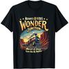 Винтажная футболка с тематикой поезда «Wonder Junction VBS» (Христианский костюм)(1)