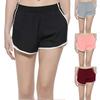 Women's Fashion Solid Color Elastic Waist Casual Yoga Pants Beach Shorts