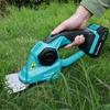 DURATECH Cordless Grass Shear & Shrubbery Trimmer, 2-in-1 20V Handheld Electric Hedge Trimmer & GrassTrimmer Included 2.0Ah