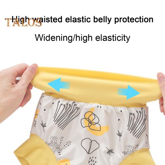 Детские плавки для плавания с 3-слойной защитой, полотенцем от мочи, многоразовые, стирающиеся, с эластичной резинкой на талии, детские шорты для плавания