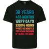 38th Birthday 38 Year Old Mens Light Cotton T-Shirt