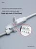 Безвинтовой гигабитный сетевой удлинитель-адаптер RJ45 Cat5e/Cat6