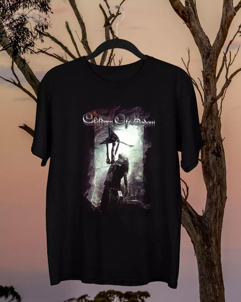 Горячий Тренд Children of Bodom Футболка Полный Размер Подарок Другу NI414 Унисекс Футболка