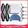 Совместимо для робота-пылесоса Venga VG RVC 3000 Запасные части Аксессуары Основная боковая щетка HEPA-фильтр Салфетка для мытья пола