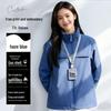Женская зимняя пуховая куртка с индивидуальным логотипом для офисных сотрудников