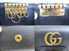 Authentic GUCCI Double G Bamboo Black Leather 6 Pics Key Chain #a533  Open box