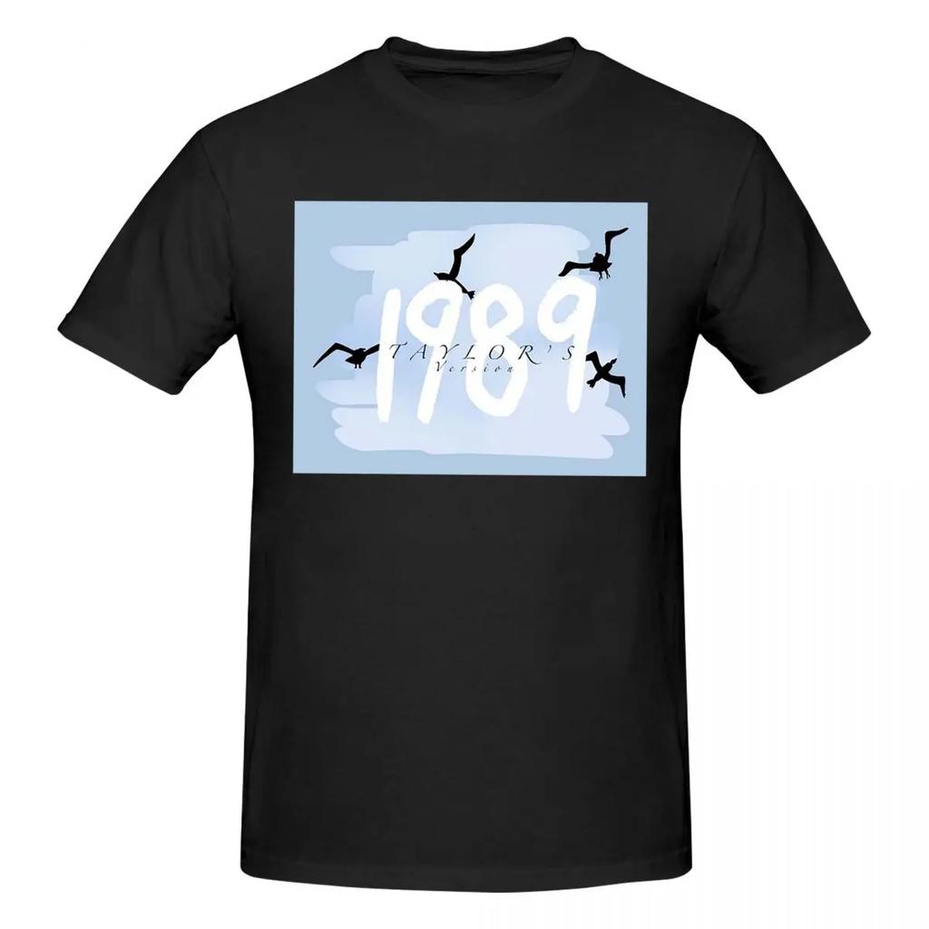 1989 Taylors Version Tshirt For Unisex Cotton Plus Size T Shirts Unisexs Short Sleeve Crew Neck Summer Clothes Tops S6xl