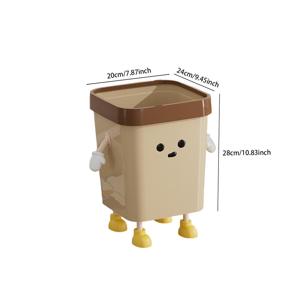 Креативная мусорная корзина, современная многофункциональная мусорная корзина, контейнер для мусора, симпатичное мусорное ведро для дома, общежития, офиса, спальни, кухни
