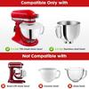 Для Kitchen Aid Стальная Миска для Смешивания Крышка для Ферментации с Защитой от Брызг для Домашней Выпечки