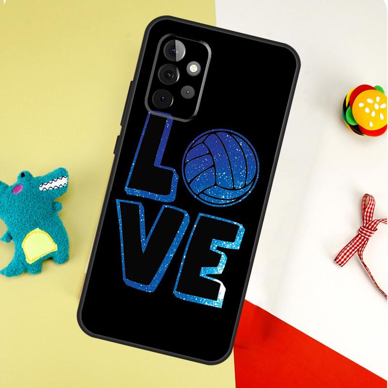 Спортивный чехол для волейбола для Samsung Galaxy A22 A32 A52 A54 A34 A14 A55 A35 A15 A53 A33 A13 A05 A06 A16