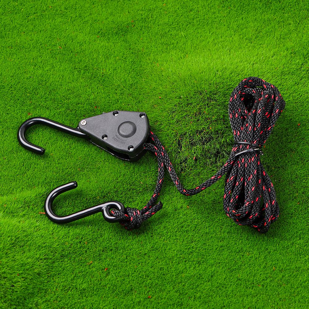 Кемпинговый инструмент Фонари Подъемный регулируемый трос Застежка-храповик Вешалки Фиксированная пряжка Натяжитель шкива