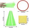 Movement Game Cones Hoops Beans Training Set 30 Pieces For Children