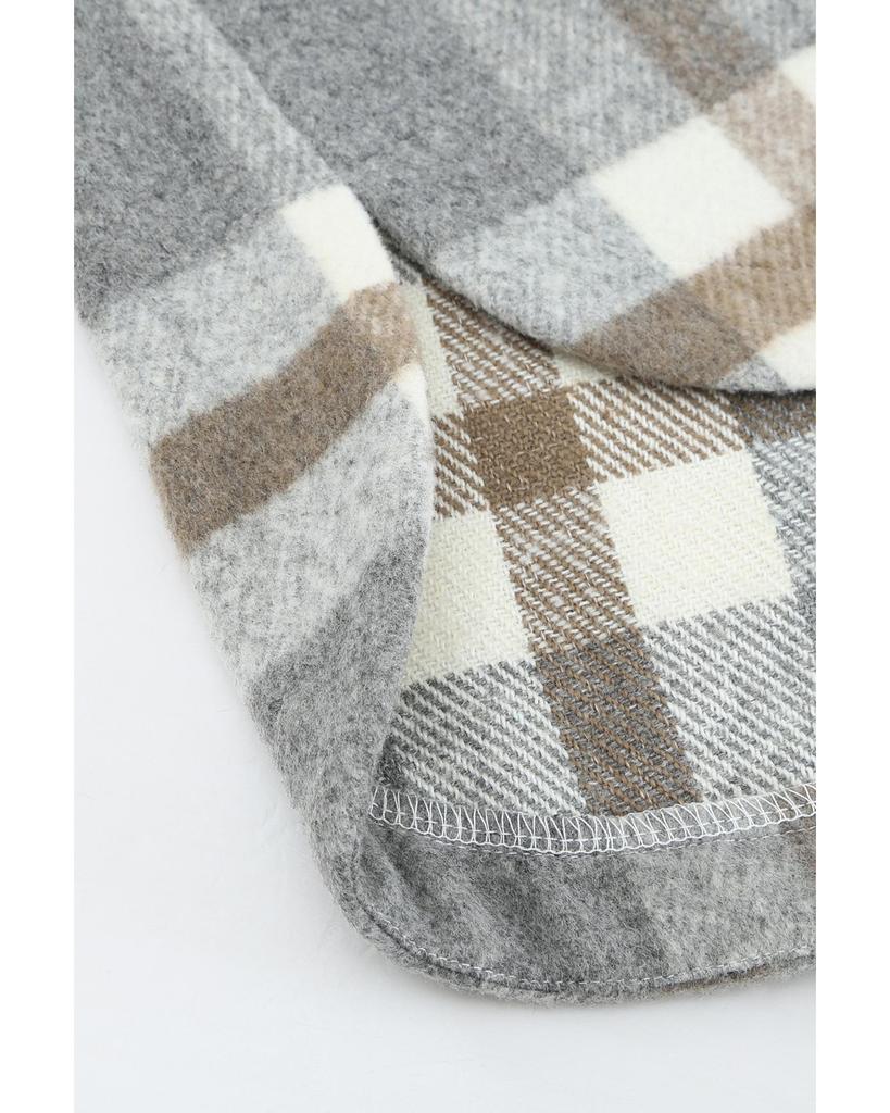 Azura Exchange Куртка с карманом в клетку