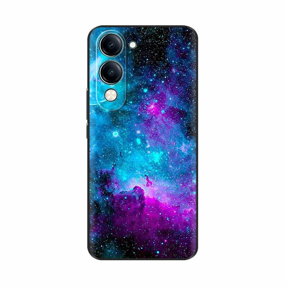 Чехол для Vivo Y19 1915 Мягкий ТПУ Роскошный Милый Силиконовый Чехол Бампер Задняя Крышка Телефона Coque Для Vivo Y19s 2025 Чехлы V2419 Fundas