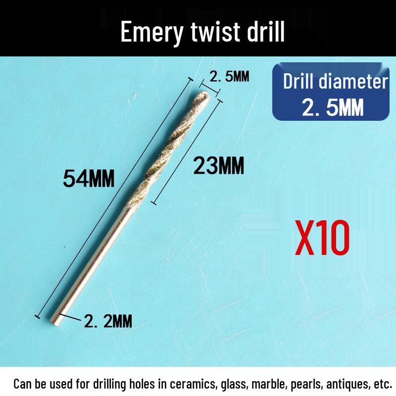 Jade Grouting & Tile Drill Bit - Hollow Needle Design for Precision