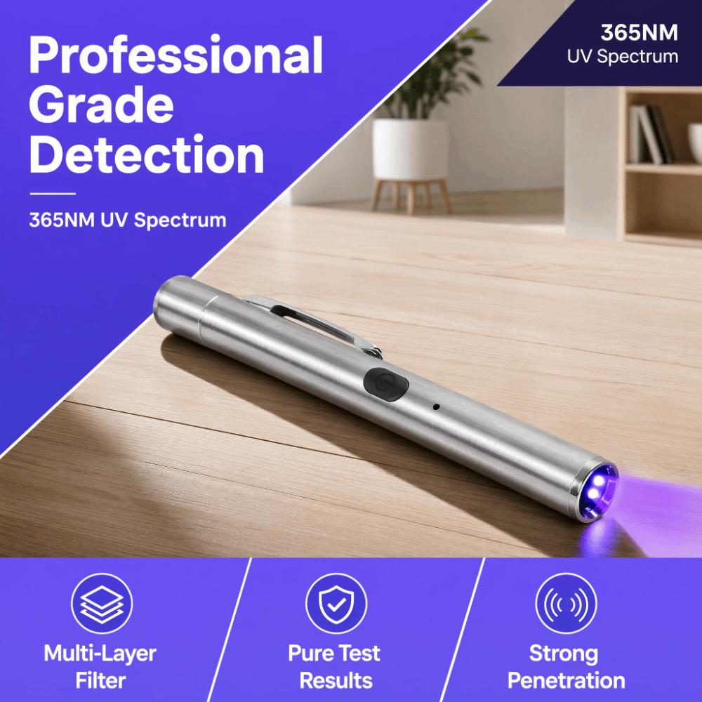 Waterproof Pet Fungus Detection 365 UV UV Flashlight Veterinary Wood Lamp Pet Care