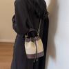 Винтажная сумка-ведро в стиле пэчворк на завязке Дизайнерские женские кошельки и сумки Роскошная сумка через плечо из ПУ кожи Сумка-тоут Bolsas