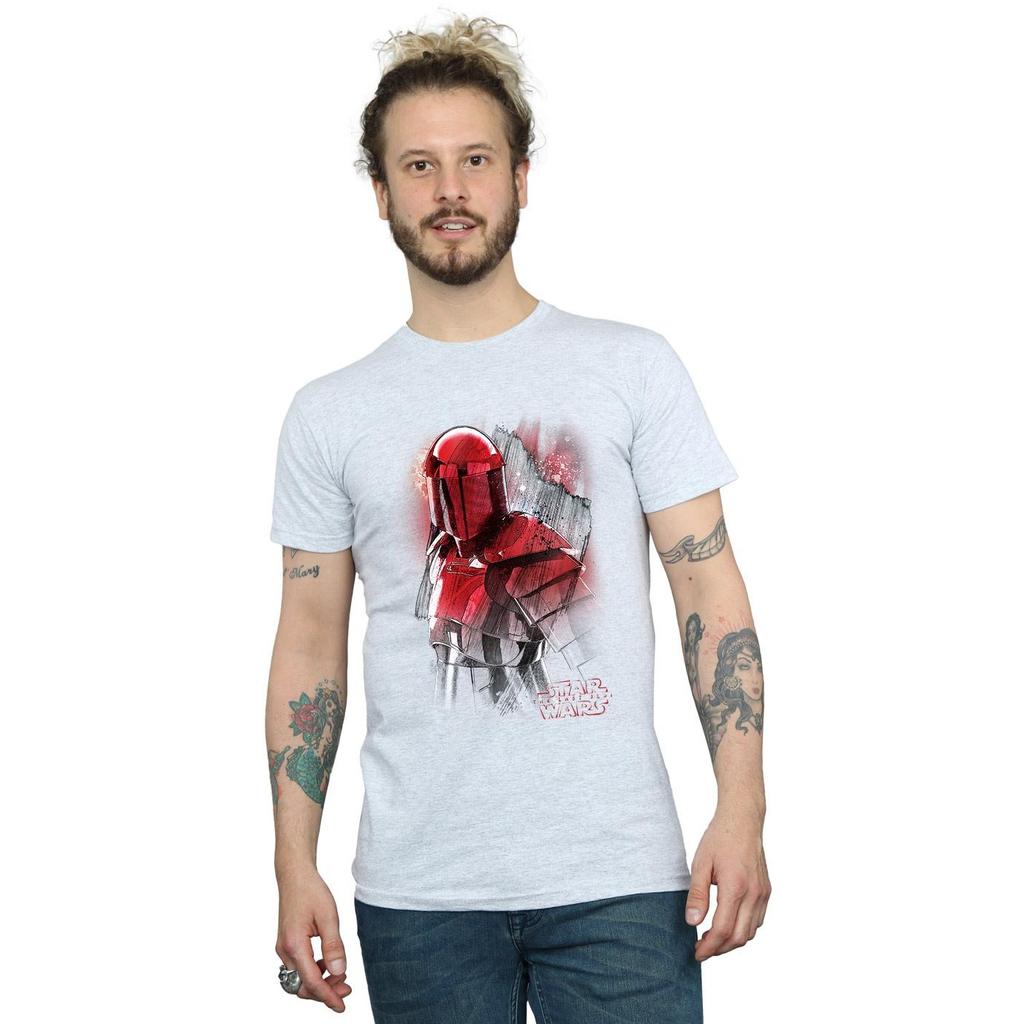 Star Wars Mens The Last Jedi Praetorian Guard Brushed T-Shirt