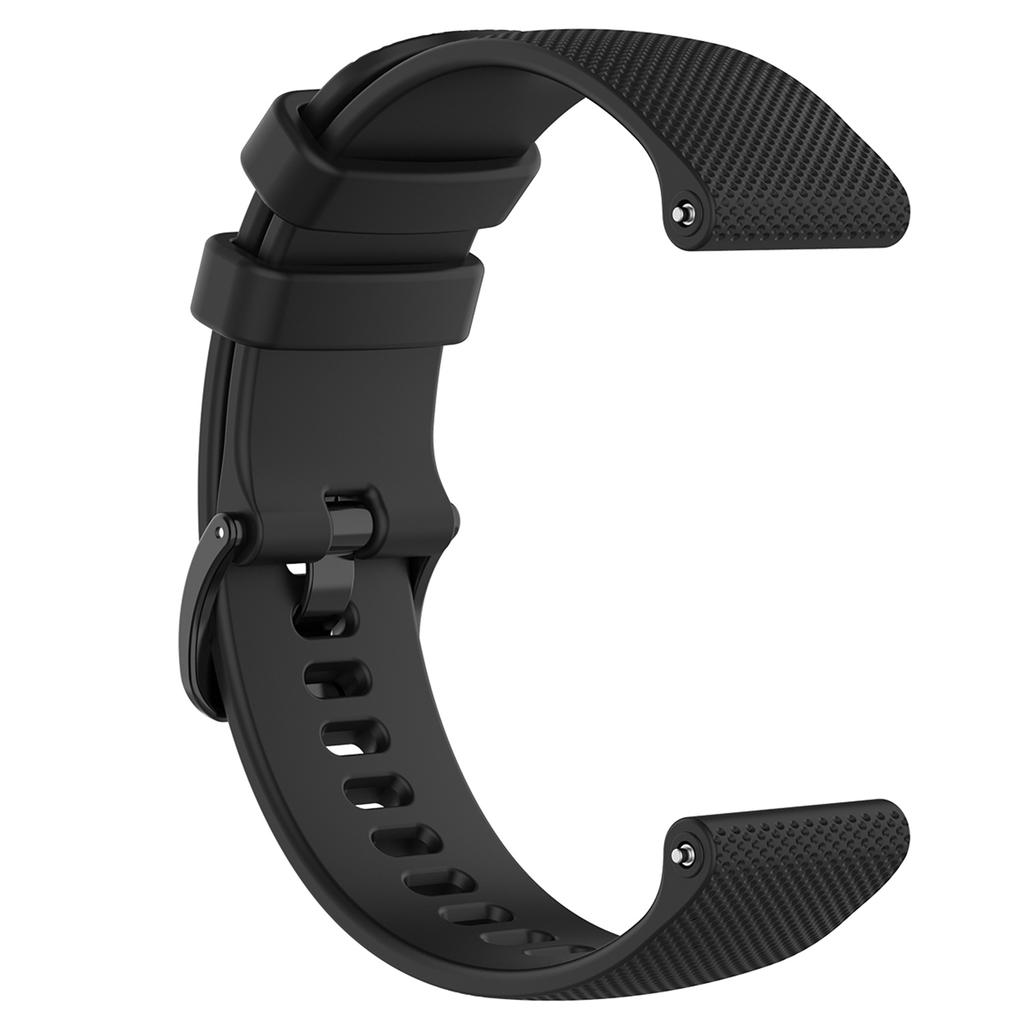 22mm Watch Strap for Samsung Galaxy Watch3 45mm/Asus Zenwatch Silicone Band Grid Texture