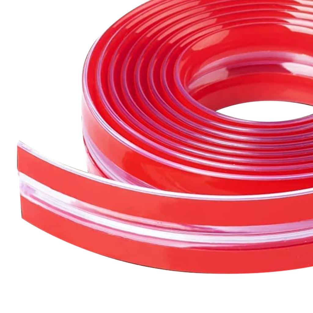 Corner Protector Strip Transparent PVC Edge Protector Strip Table Edge Banding Guards 2 Meter Clear