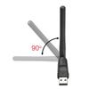 Wi-Fi USB-адаптер MT7601 150 Мбит / с USB 2.0 WiFi Беспроводная сетевая карта 802.11 B / g / n Сетевой адаптер с поворотной антенной