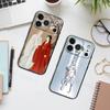 Чехол для телефона Drama XiaoYao Черный для iPhone 17 16 15 14 13 12 13 12 11 Pro Max Plus XS XR Силиконовый Мягкий Задний Чехол