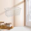 Hanging Wall Basket for Organizing, Wire Baskets Storage Pantry, Mounted Metal