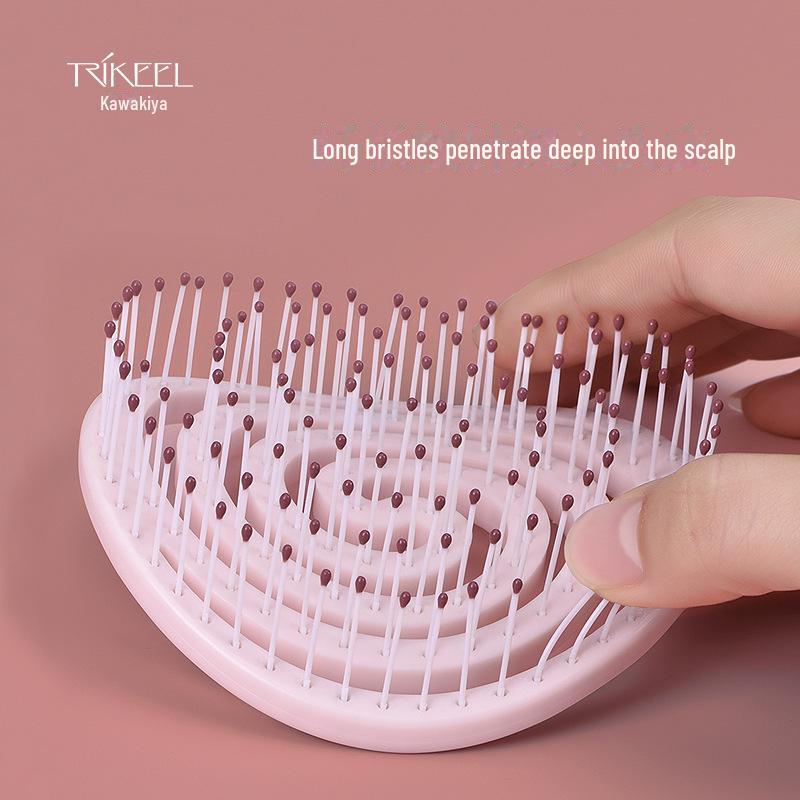 Расческа Chuanqier Fluffy Air Cushion Comb для женщин – антистатическая, массажная, идеально подходит для длинных волос