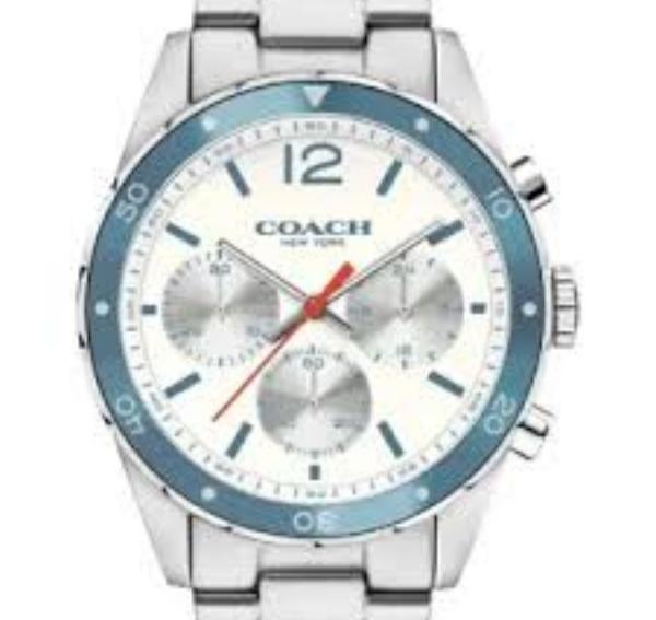 Coach Часы с белым циферблатом Кварцевые часы Мужские часы