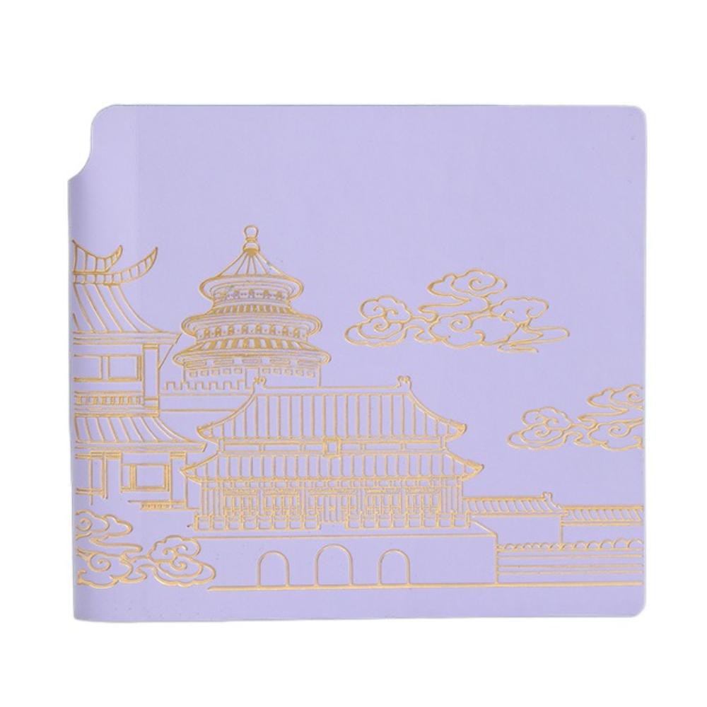 Мягкий переплет Портативный ежедневник Квадратный справочник записей встреч Карманный блокнот для записей Школьный