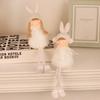 New Arrival Christmas Angel Girl Figurine, Sitting Doll for Christmas Table Decor, Kids' Gifts & Presents