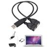 Professional Connector High Speed Male To Dual Female USB 2.0 Hub Y Splitter Cable Adapter
