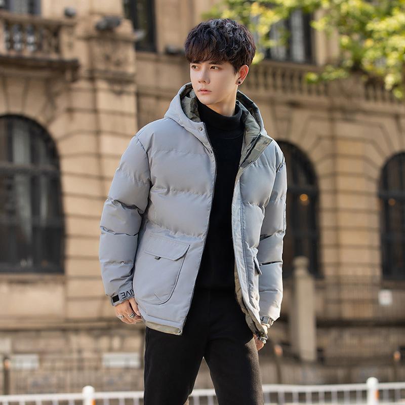 Мужская пуховая куртка из хлопка, зимняя новая утепленная теплая куртка из хлопка, зимнее пальто