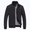 Spring and Autumn Men's Stand-Up Collar Jacket Large Size Men's Thin Jacket