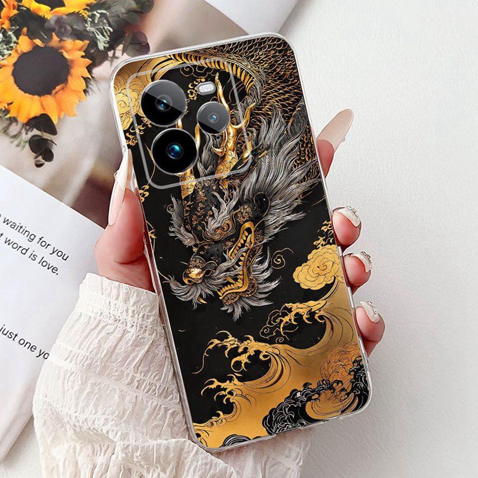 Fashion Painting Case For Realme GT 7 Pro 7T Soft Silicone TPU Phone Cases For Realme GT7 GT7T 7Pro 5G Covers Bumpers