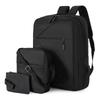 Li Shen 3-Piece USB Charging Laptop Backpack Set