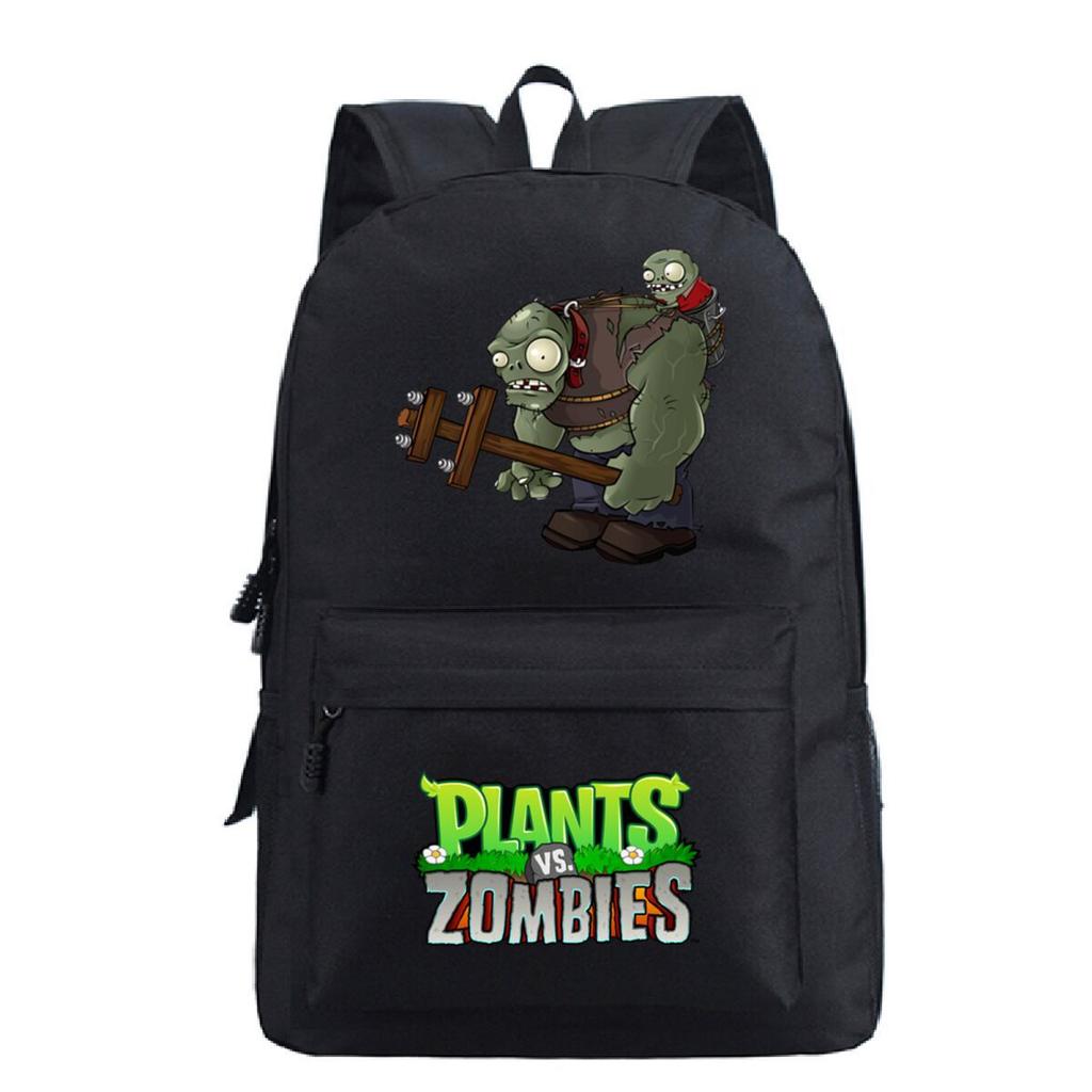Game Merchandise Plants Vs. Zombies School Bag Casual Simple Backpack