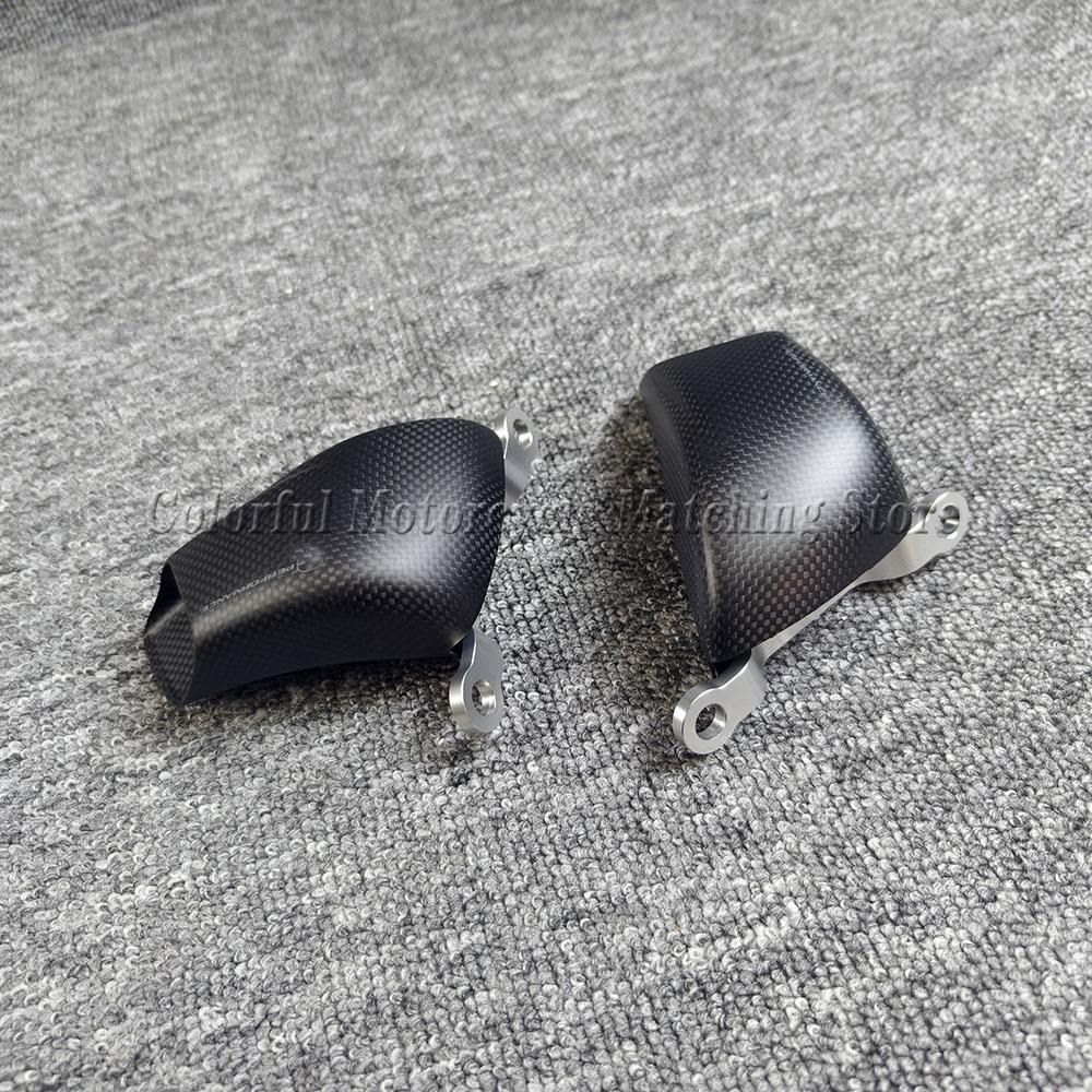 Motorcycle Air Ducts Brake Caliper Radiator Cover For DUCATI PANIGALE V2 899 959 1199 1299 Hyper 950 Multistrada V4 Carbon Fiber
