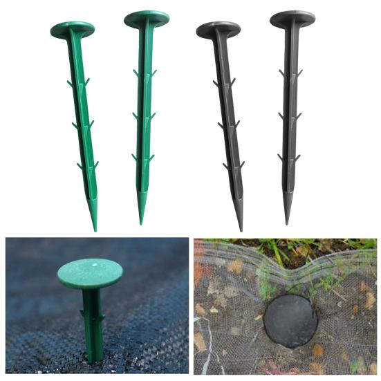 100/200 шт. кольев для дерна, прочные садовые колья, ландшафтные колья