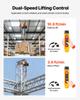 VEVOR 5000 kg Electric Chain Hoist, 9.1 m Lifting Height, Three-Phase Overhead Crane with 100 m Wireless & 8.2 m Wired Remote Control
