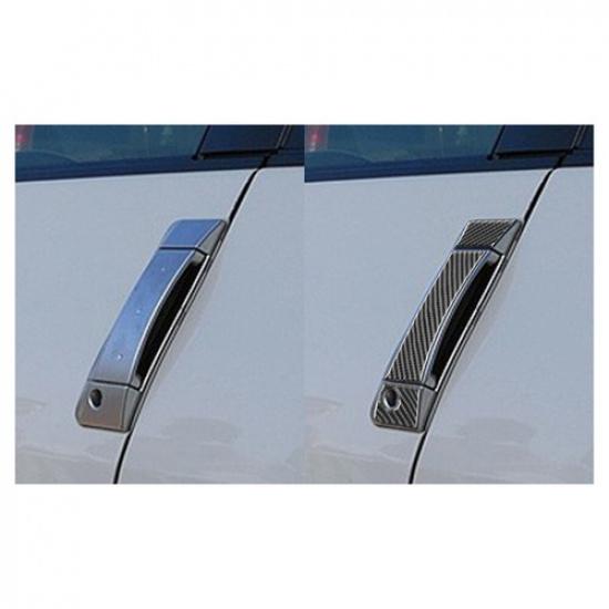6Pcs Carbon Fiber Exterior Door Handle Cover Trim For Nissan 350Z 2003-2009