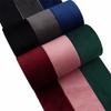1m Velvet Fabric Ribbon for DIY Hair Bow Pet Rope Accessory Materials Decorative Ribbons for Crafts