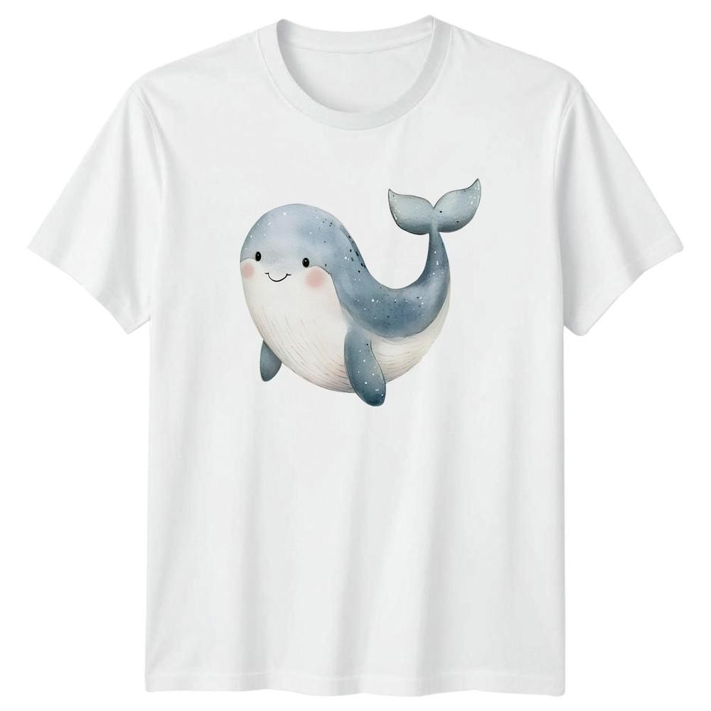 Cute Whale TShirt Ocean Life Wildlife 2026 Birthday Gift For Him And Her