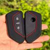 Чехол-брелок для ключа автомобиля для VW Volkswagen/Golf 8 MK8 ID.3 ID.4 /Cupra/Skoda/Octavia A8/SEAT/Leon MK4 2020 2026/Formentor/Tarraco