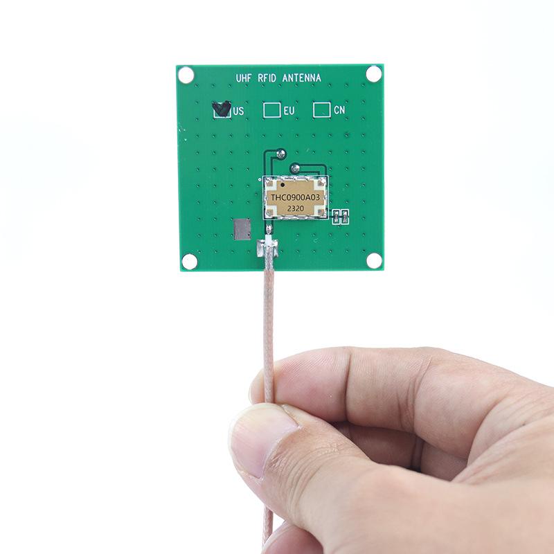 915MHz Dual-Feed RFID Ceramic Antenna, 3dBi UHF, SMA/IPEX/MMCX Connectors