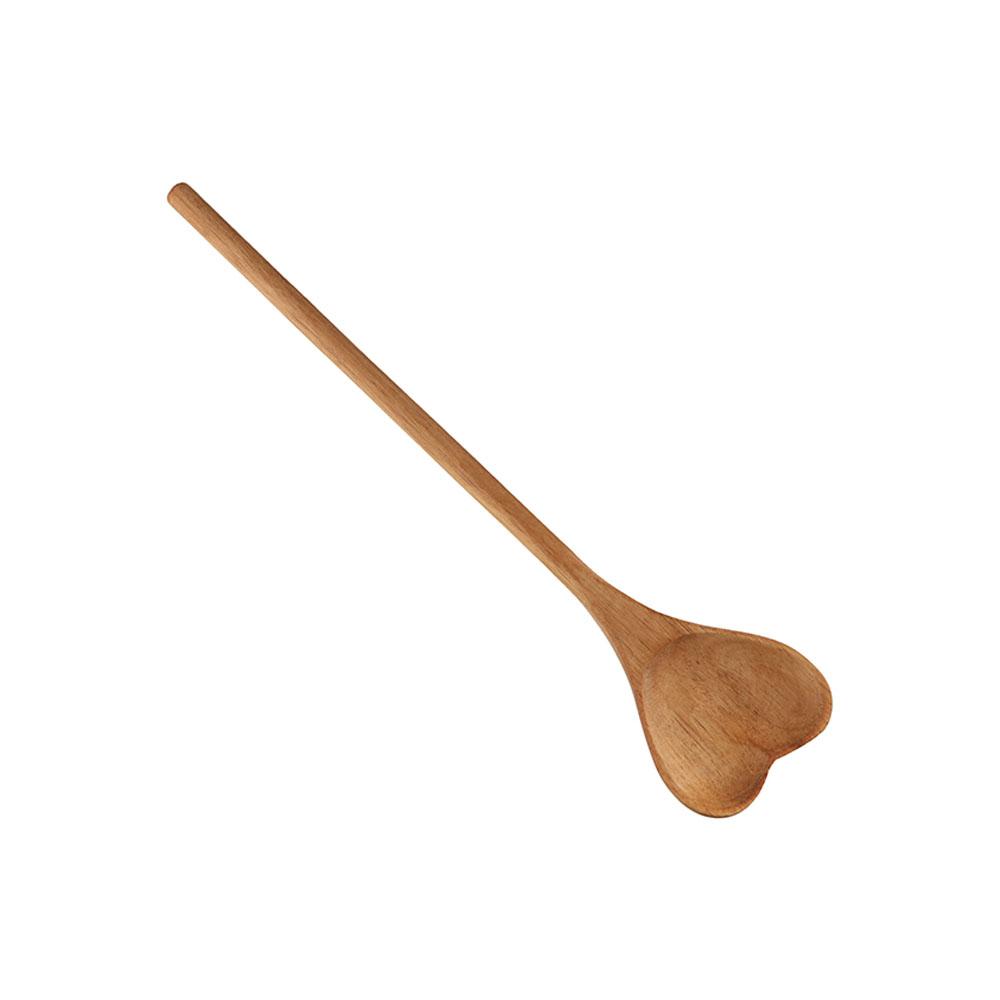 Ligneous Cooking Tools Kitchen Loving Heart Coffee Spoon Stirring Spoon Dessert Spoon Tableware