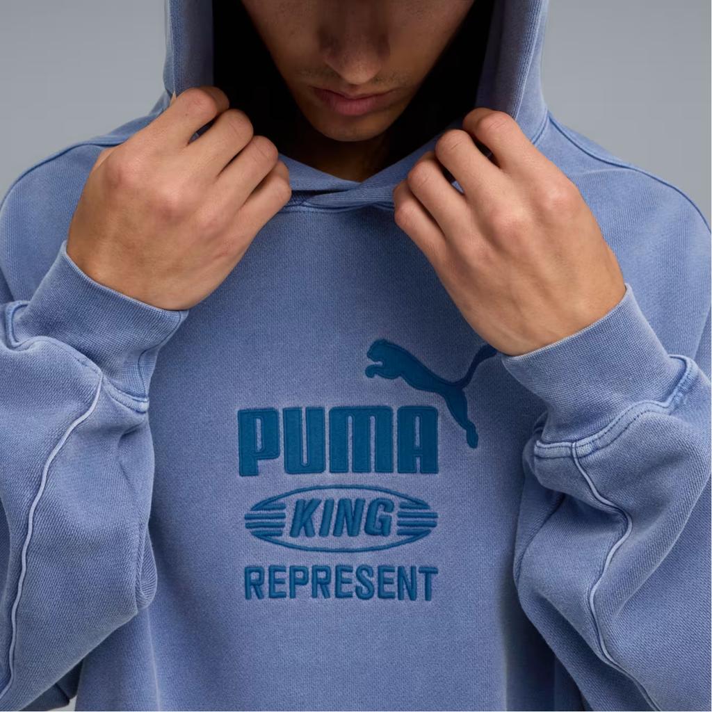Puma X Представляет Сотрудничество Осень/Зима 25 Спортивная Свободная Толстовка с Длинным Рукавом Мужская толстовка 632542-78